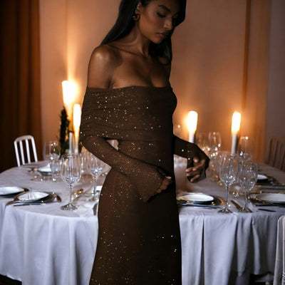 Lauren | Glitterklänning
